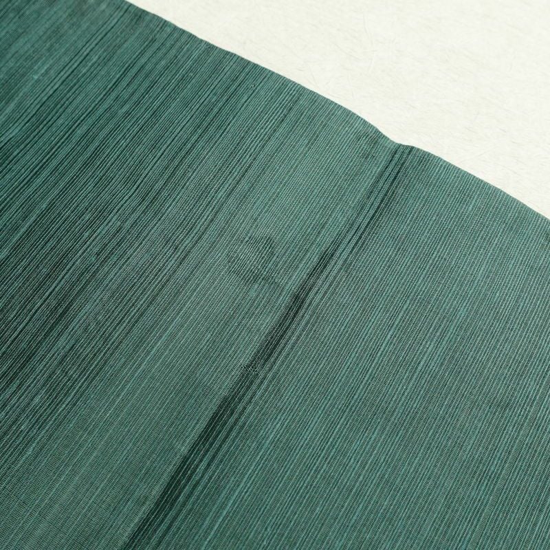 袋帯 太鼓柄 夏用 一般用 正絹 花柄 緑・うぐいす色_画像27