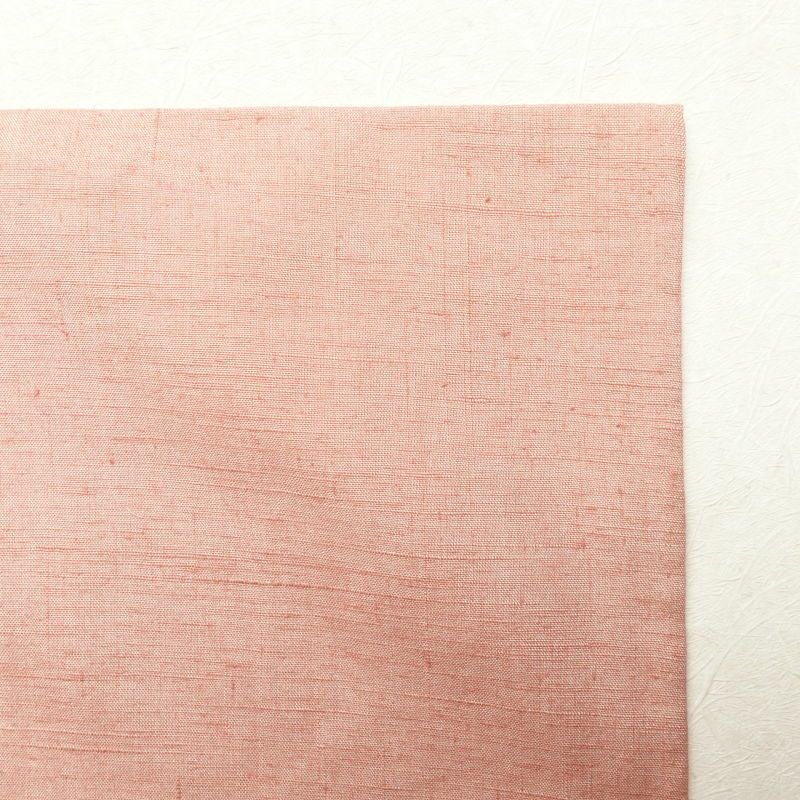 単衣 本加賀友禅 畠山登 付下げ 紬地 落款入り 正絹 花柄 単衣仕立て ピンク_画像20