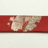 袋帯 太鼓柄 フォーマル用 金彩 刺繍 正絹 古典柄 赤・朱_画像19