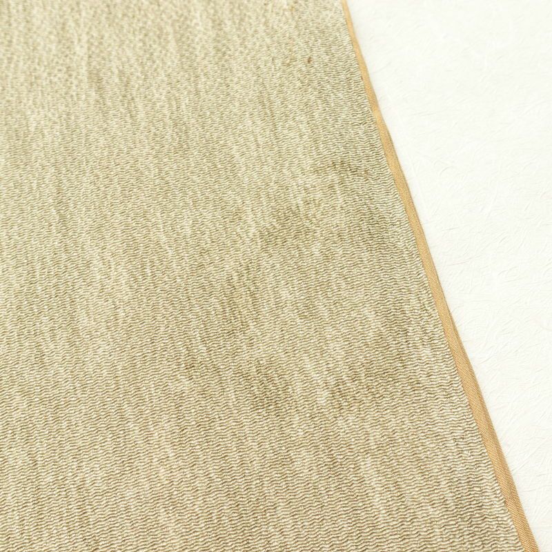 訪問着 一つ紋付き 縮緬 正絹 古典柄 袷仕立て 緑・うぐいす色_画像22