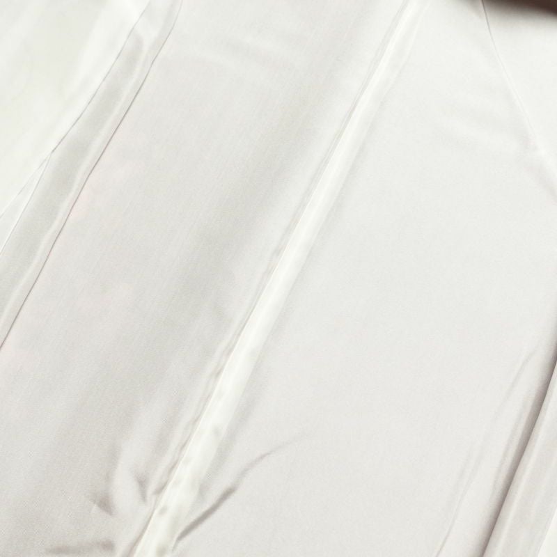 小紋 良品 しつけ糸付き 総柄 正絹 花柄 袷仕立て 赤・朱_画像26