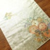 袋帯 手織螺鈿裁金箔 六通柄 良品 フォーマル用 正絹 花柄 金・銀_画像18