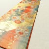 袋帯 六通柄 良品 フォーマル用 金糸 正絹 花柄 多色使い_画像11