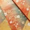 袋帯 六通柄 良品 フォーマル用 金糸 正絹 花柄 多色使い_画像30