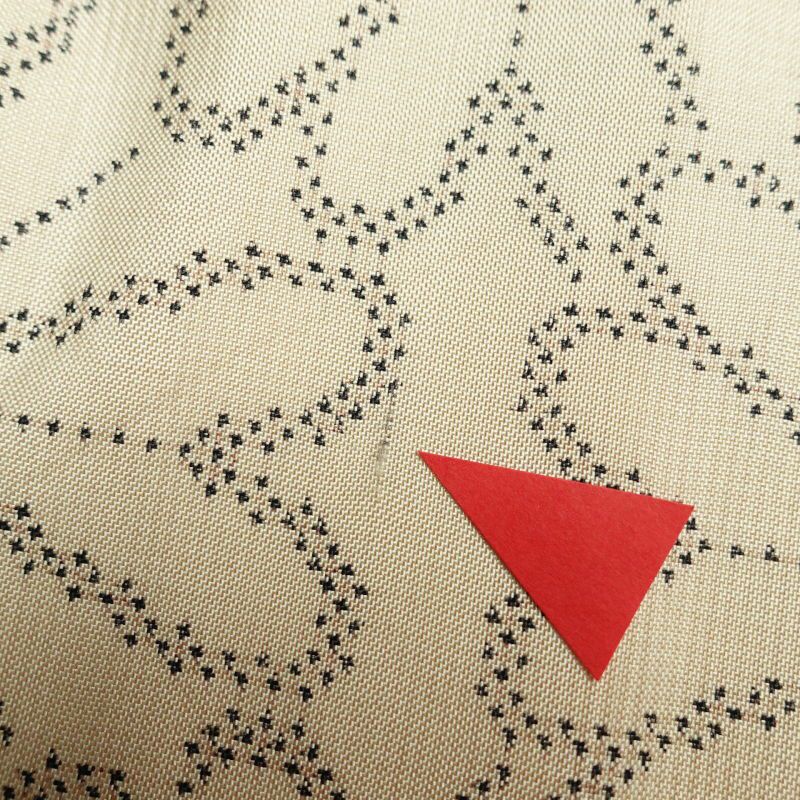 紬 正絹 花柄 袷仕立て クリーム サラッとした手触り_画像31