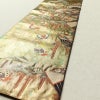 袋帯 六通柄 フォーマル用 正絹 古典柄 蝶 箔 扇子 松 七宝 金・銀_画像12