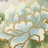 袋帯 六通柄 フォーマル用 正絹 金糸 芍薬 流水 梅 花柄 多色使い_画像4