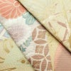 袋帯 六通柄 フォーマル用 正絹 金糸 芍薬 流水 梅 花柄 多色使い_画像33