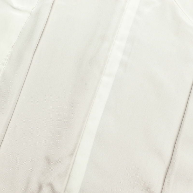 色留袖 良品 一つ紋付き しつけ糸付き 羽二重 金駒刺繍 箔 正絹 共八掛 古典柄 袷仕立て 小豆・エンジ_画像33