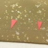 訪問着 蘇州刺繍 証紙あり スワトウ刺繍 箔 共八掛 刺繍 良品 正絹 古典柄 袷仕立て 黄・黄土色_画像32