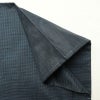 男性用 大島紬 着物 美品 証紙あり しつけ糸付き 正絹 亀甲柄 袷仕立て 青・紺_画像16