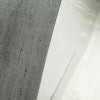 紬 良品 正絹 幾何学柄・抽象柄 袷仕立て グレー_画像25