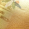 袋帯 六通柄 良品 フォーマル用 正絹 古典柄 金・銀_画像4