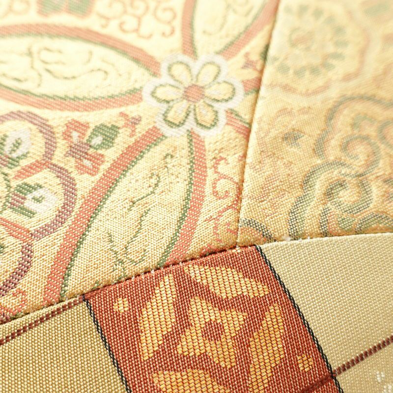 袋帯 全通柄 良品 フォーマル用 正絹 古典柄 多色使い_画像7