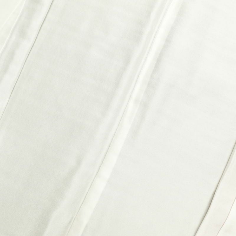 訪問着 しつけ糸付き 金駒刺繍 箔 正絹 花柄 袷仕立て 緑・うぐいす色_画像32