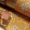 袋帯 六通柄 振袖用 正絹 花柄 桜 金・銀_画像9