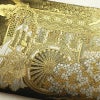 袋帯 本金箔 葵祭祭礼図 全通柄 フォーマル用 正絹 風景柄 金・銀_画像20