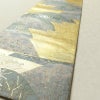 袋帯 六通柄 フォーマル用 正絹 波 風景柄 金・銀_画像12