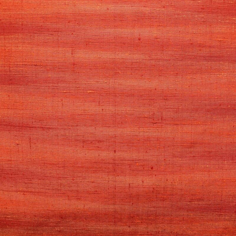 袋帯 紬 全通柄 美品 一般用 正絹 縞柄・線柄 赤・朱_画像2