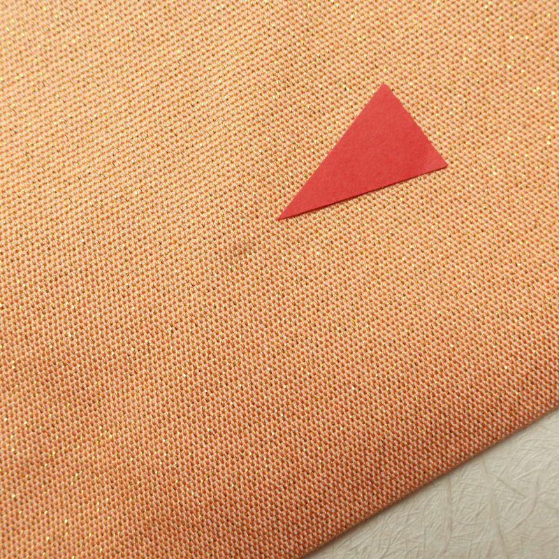 名古屋帯 太鼓柄 正絹 風景柄 金糸 名古屋仕立て 橙_画像17