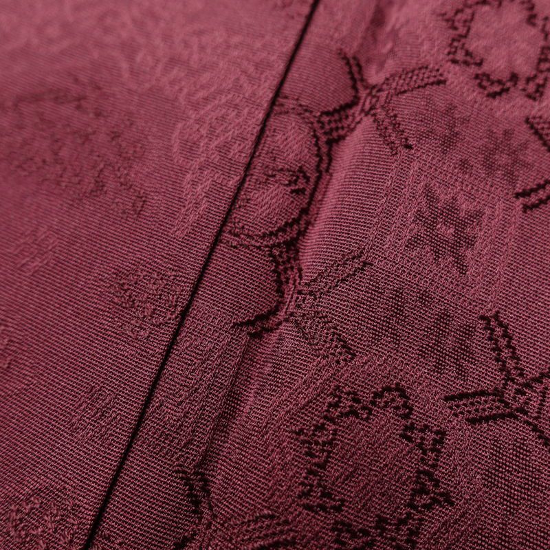 付け下げ 正絹 その他の柄 袷仕立て ぼかし 紫・藤色_画像10