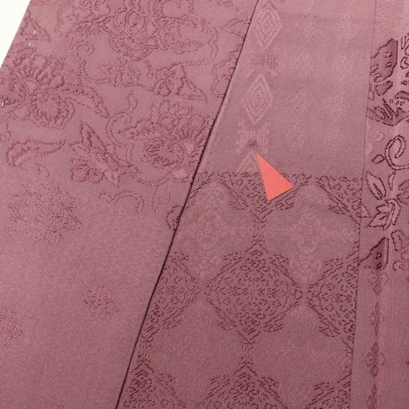 付け下げ 正絹 その他の柄 袷仕立て ぼかし 紫・藤色_画像14