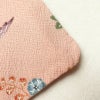 小紋 良品 縮緬 正絹 古典柄 小紋着物 袷仕立て ピンク_画像21