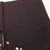 訪問着 良品 金駒刺繍 金彩 正絹 花柄 桜 袷仕立て 紫・藤色_画像20