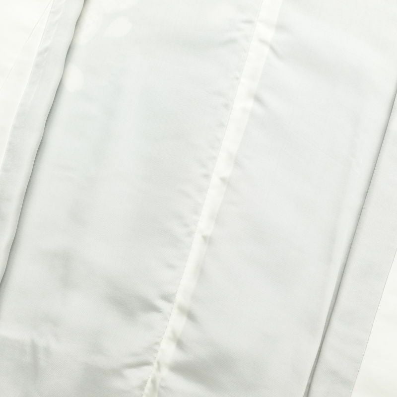 訪問着 良品 金駒刺繍 金彩 正絹 花柄 桜 袷仕立て 紫・藤色_画像31