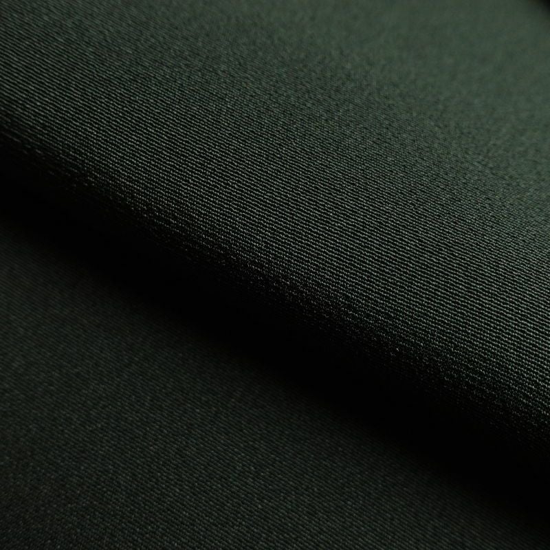 付け下げ 美品 しつけ糸付き 縮緬 共八掛 正絹 箔 金彩 花柄 袷仕立て 大きいサイズ 緑・うぐいす色_画像33