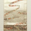 袋帯 六通柄 美品 フォーマル用 正絹 七宝 亀甲 青海波 古典柄 金・銀_画像11