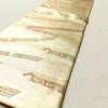 袋帯 六通柄 美品 フォーマル用 正絹 七宝 亀甲 青海波 古典柄 金・銀_画像12
