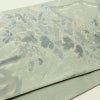 袋帯 落款入り 太鼓柄 良品 正絹 木の葉・植物柄 緑・うぐいす色_画像17