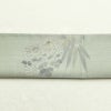 袋帯 落款入り 太鼓柄 良品 正絹 木の葉・植物柄 緑・うぐいす色_画像21