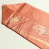 名古屋帯 六通柄 美品 正絹 古典柄 名古屋仕立て ピンク_画像25