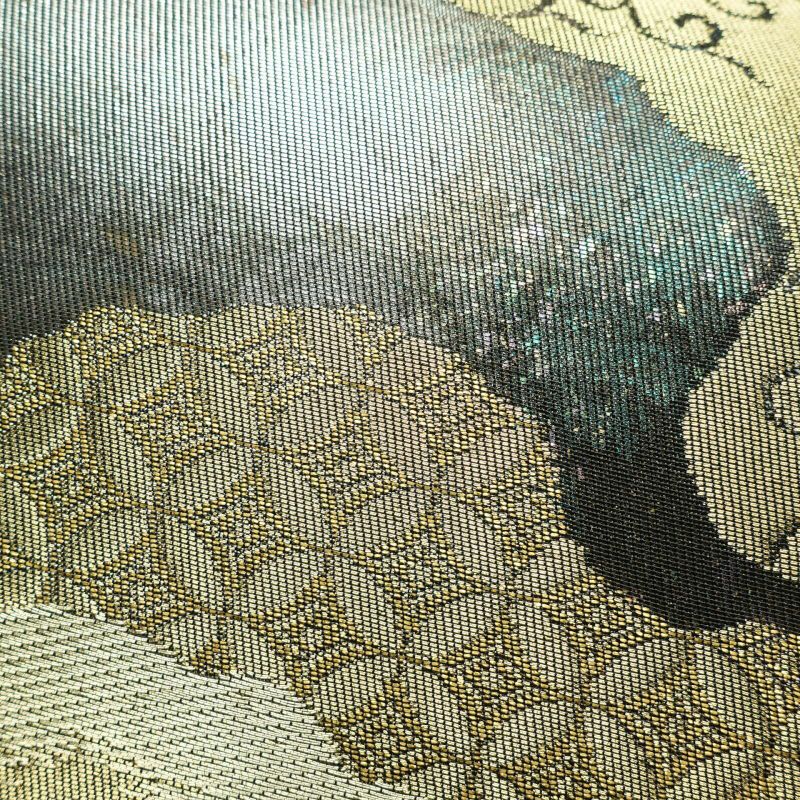 袋帯 六通柄 フォーマル用 正絹 古典柄 金・銀_画像7