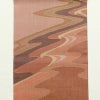 袋帯 夏用 太鼓柄 美品 フォーマル用 正絹 流水・波柄 小豆・エンジ_画像11