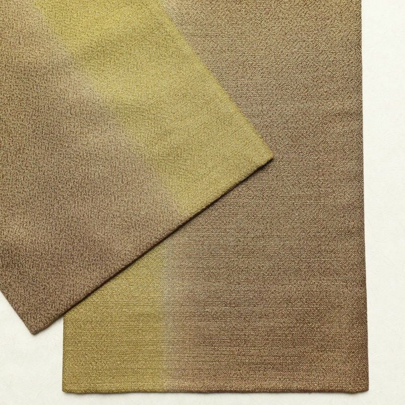 袋帯 太鼓柄 良品 フォーマル用 正絹 花柄 黄・黄土色_画像18