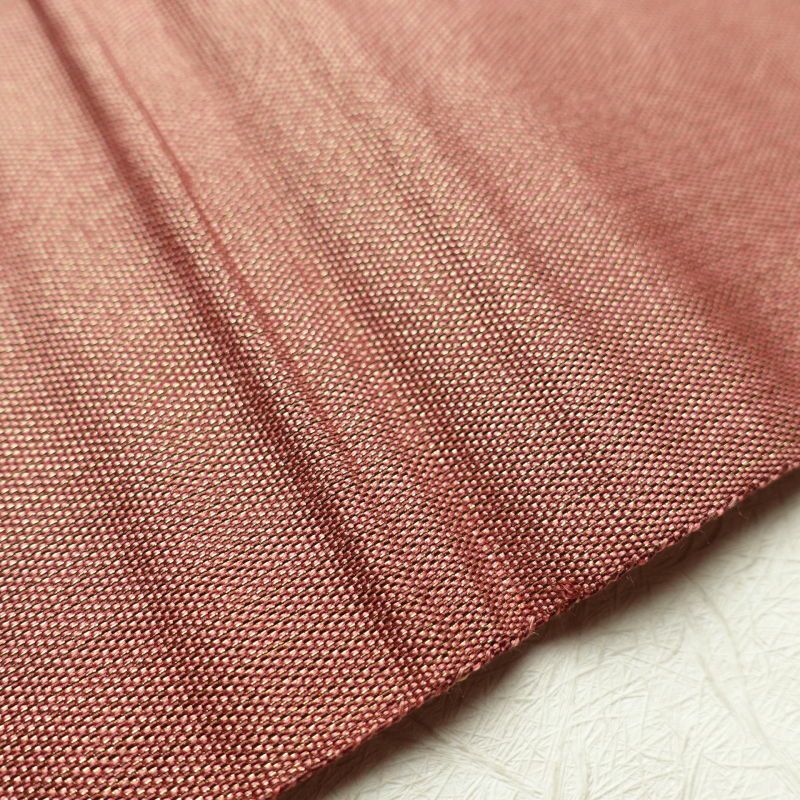 袋帯 太鼓柄 フォーマル用 正絹 花柄 小豆・エンジ_画像19