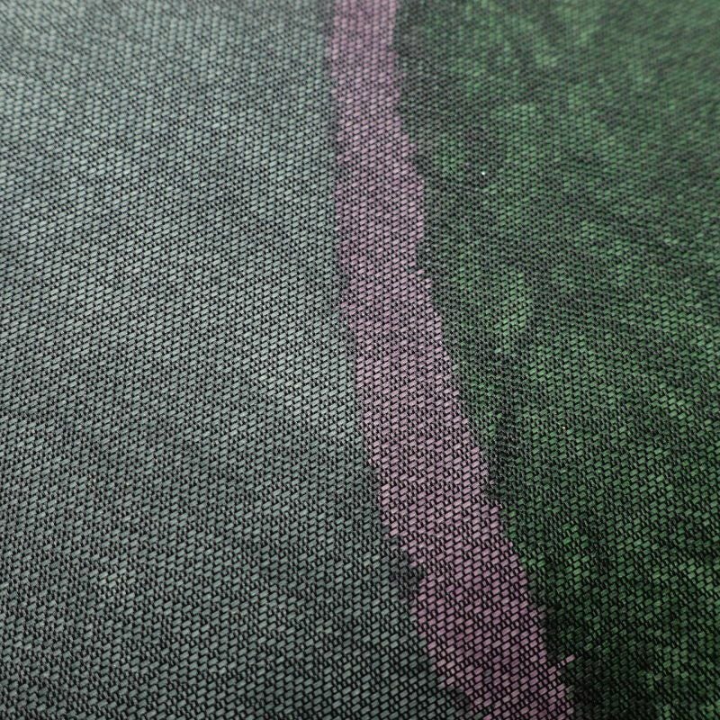 袋帯 六通柄 良品 一般用 正絹 幾何学柄・抽象柄 グレー_画像6