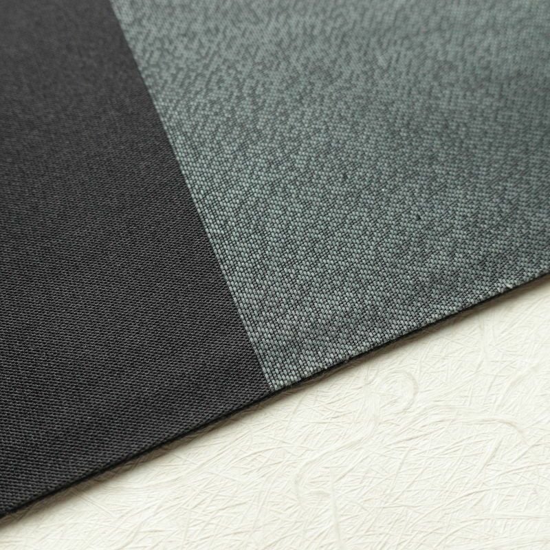 袋帯 六通柄 良品 一般用 正絹 幾何学柄・抽象柄 グレー_画像23