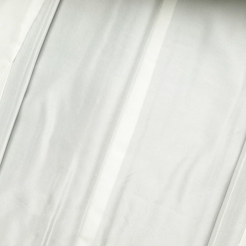 紬 美品 しつけ糸付き 紬着物 正絹 幾何学柄・抽象柄 つむぎ 袷仕立て グレー_画像25