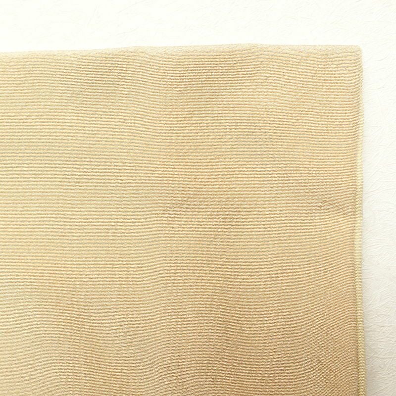 訪問着 良品 落款入り 螺鈿物語 縮緬 正絹 古典柄 箔 袷仕立て 黄・黄土色_画像22