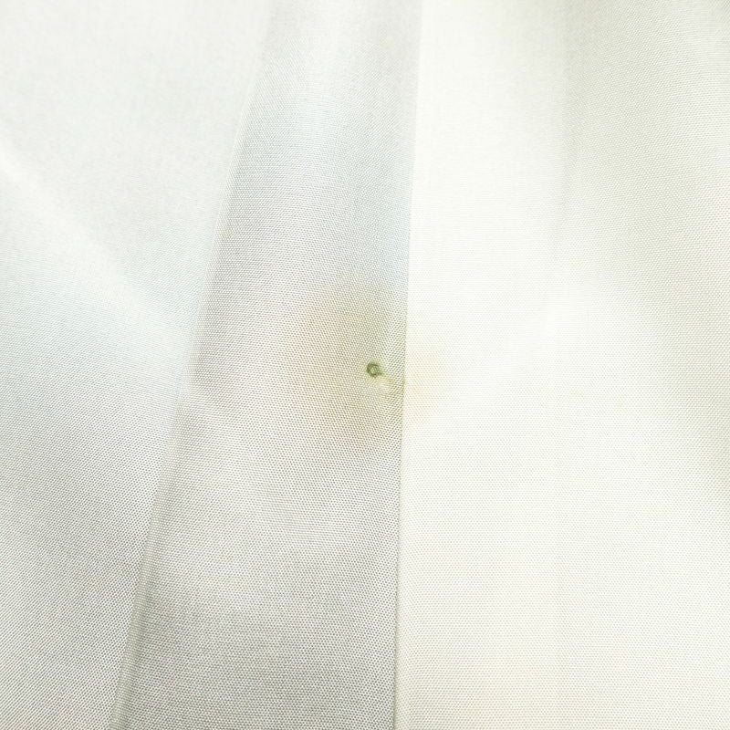 大島紬 証紙あり しつけ糸付き 正絹 幾何学柄・抽象柄 袷仕立て 青・紺_画像22