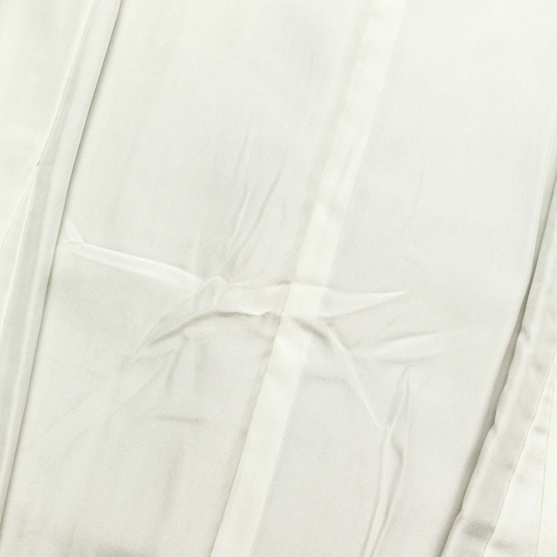 付け下げ 良品 天目染 共八掛 正絹 刺繍 金彩 花柄 袷仕立て 緑・うぐいす色_画像28