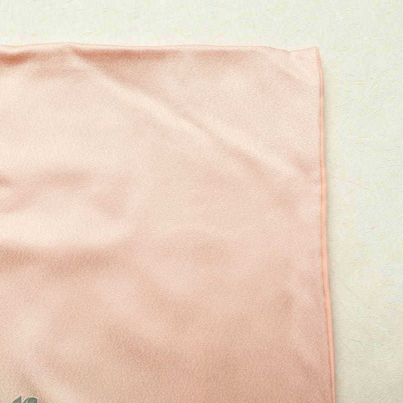 付け下げ 正絹 金彩 附下 古典柄 着物 身丈165.5cm 裄丈67cm 袷仕立て ピンク_画像19