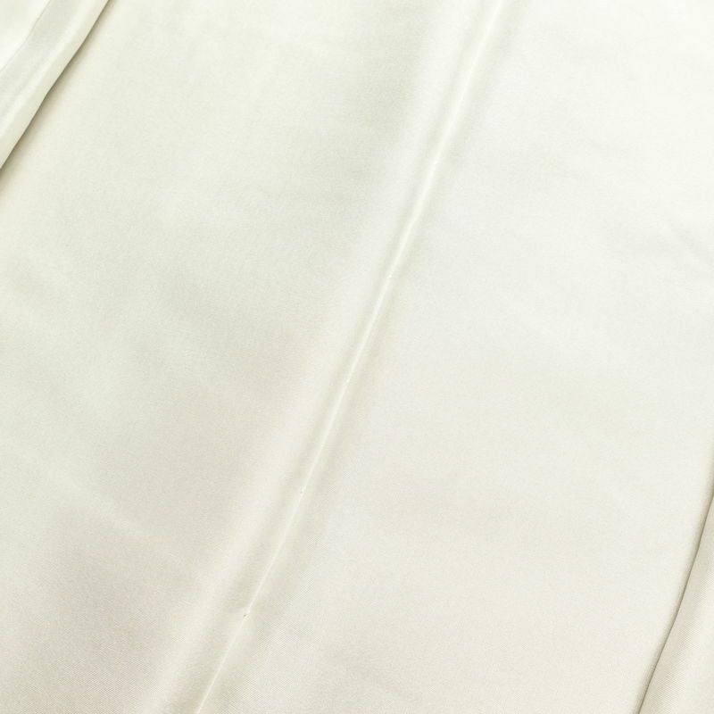 付け下げ 良品 正絹 刺繍 花柄 附下 身丈159cm 裄丈62.5cm 袷仕立て 黄・黄土色_画像28