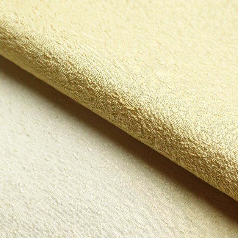 付け下げ 良品 正絹 刺繍 花柄 附下 身丈159cm 裄丈62.5cm 袷仕立て 黄・黄土色_画像30