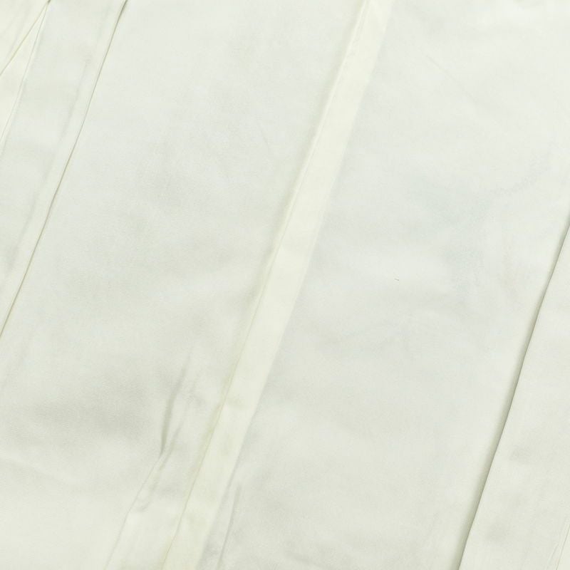 紬 良品 しつけ糸付き 小紋柄 正絹 人物・動物柄 身丈161cm 裄丈66cm 袷仕立て グレー_画像25