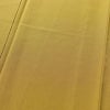 色無地 良品 一つ紋付き 縮緬 正絹 共八掛 身丈165cm 裄丈67cm 無地 袷仕立て 黄・黄土色_画像6